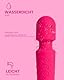 MySecretCase Sex Spielzeug für die Frau - Vibrator Sexspielzeug für Paare, Klitoris Massage Sex toys für Frauen, Magic Wand Stimulator für Sie, Mini Massagestab für Damen Paarvibrator Sextoy (Fuchsia)