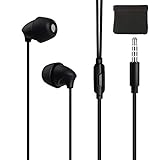 Sleep Earphone Sleeping Earbuds, Gift earphong Bag，Noise Isolating Ear Plugs Sleep Earbuds Headphones with Unique Total Soft Silicone Perfect for Insomnia, Side Sleepe, Good Sound Quality (Black)