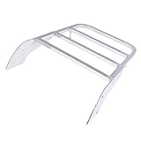 Hardware ist nicht enthalten perfk Gepäckträger hinterer Gepäckträger Für Honda Shadow Ross VLX 600 1999-2007 Motorrad Gepäckträger Sissy Bar Ersatzteile
