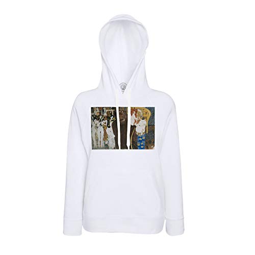 Sweat à capuche Gustav Klimt avec impression d'art haute définition