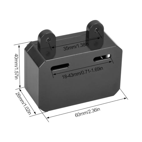 Boîte électrique simulation pour sorties crawler RC sur pistes rocheuses 1/10 - 7