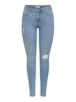 ONLY Female Skinny Jeans ONLPOWER Mittlere Taille Skinny Fit Jeans