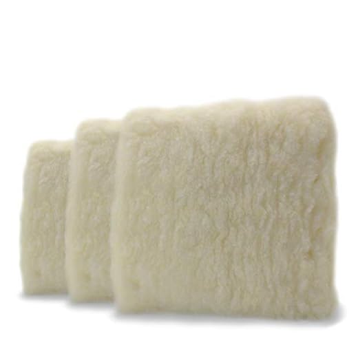 Adam's 10” Professional Wool Wash Pad - Plush Synthetic Car Wash Pad is Gentle On Auto Paint & Accessories Without Worry of Scratches or Swirls - Car Soap & Wax Safe Detailing Tool for Car or Truck…