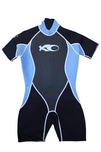 Bradley X2O Women's Spring Wetsuit 3:2 Powder Blue- Medium