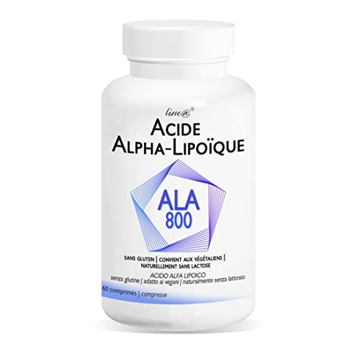 ALA 800 Line@diet | 60 comprimés | Acide alpha lipoïque | comprimés à haute concentration Cover