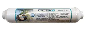 PURE T IL-10W-C-EZ38 REVERSE OSMOSIS IN-LINE CARBON FILTER 10 X 2 3/8 QUICK CONNECT ENDS