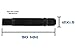 20 Pc 12x1.5 90mm Long Black Stud Conversion Kit for BMW Vehicles M12x1.5 (Replaces Lug Bolts)
