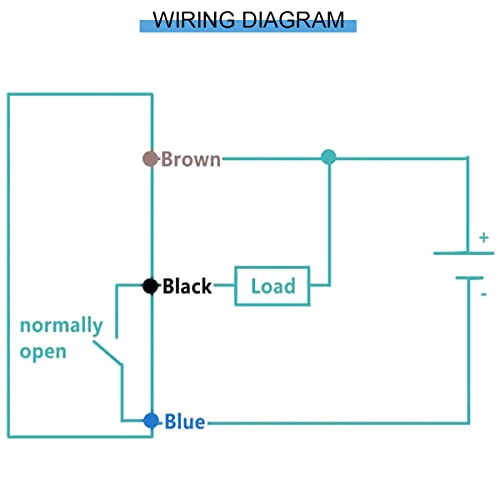 Dkardu 2 Pcs Dc5-30V Njk-5002C Hall Sensor Hall Effect Switch Proximity Sensor Npn 3-Wires Normally Open With Magnet Proximity Switch Bracket M12 #TOP4