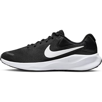 Nike Tênis masculino, Preto, branco, 42