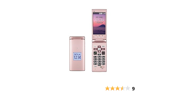 Amazon | KYOCERA au KYF36 かんたんケータイ PINK | KDDI | 携帯電話本体