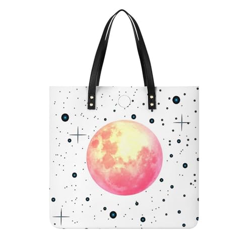 Sac de voyage Galaxie Rouge : le grand tote bag 39x39cm pour ne plus manquer de place