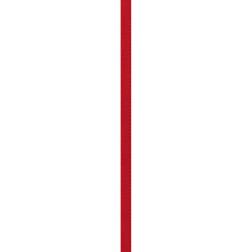 Image of Berwick 062029 1 /4 inch Wide Single Face Satin Ribbon, Red, 6 Yds