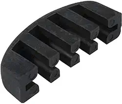 Surdina Violino Paganini Garfo Borracha 4/4