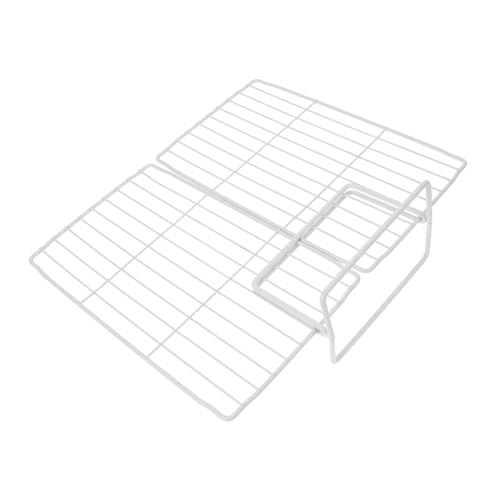 iplusmile Divisor de Estantes para Congelador de Hierro Reutilizable Resistente Abrasión y Rotura Organizador de Refrigerador y Separador para Bebidas Pan y Galletas