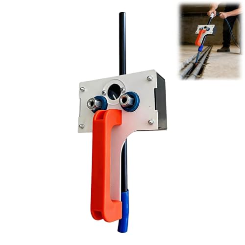 Efficient Wire Puller Cable Pulling Tool, 0.3-inch Fish Tape Guide for Conduit Wiring, Flexible Drill Bit for Wire Pulling Helper for Electricians