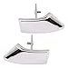 Pair Set Inside Interior Door Handles Chrome Replacement for Ford F-Series Pickup Truck Bronco D3TZ1022601A D3TZ1022600A AutoAndArt