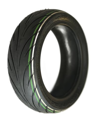 Pneu CST pour trottinette électrique 9,5x2,5 pouces noir avec lignes vertes