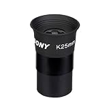 El tubo de metal completo puede aumentar la vida útil de este ocular; con roscas de 1.25 "que se adaptan a cualquier filtro y barlow de 1.25"