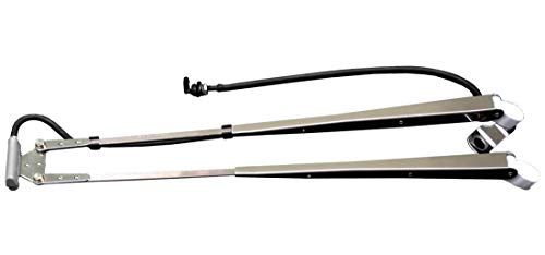 Bras télescopique avec lavage pare-brise 450/550mm pour naviguer sereinement sous la pluie