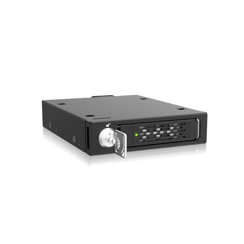 2.5" U.2/U.3 NVMe SSD PCIe 5.0 Mobile Rack Enclosure miniatura 1