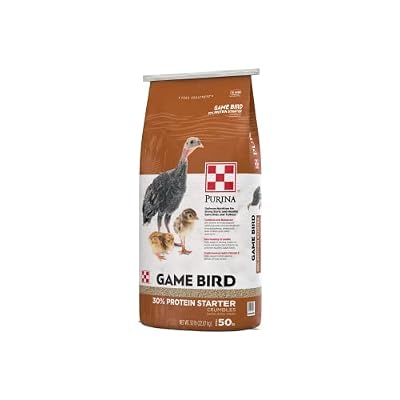 Purina | Game Bird + Turkey Startena Complete Feed | 50 Pound (50 lb.) Bag