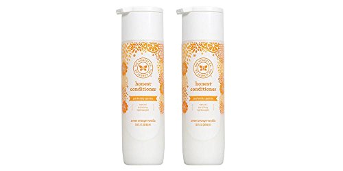 The Honest Company Detangling Hair Conditioner - Perfectly Gentle Sweet Orange Vanilla - 10 Fluid Ounces (Pack of 2)