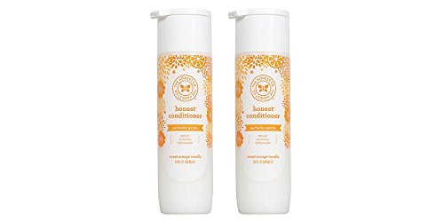 The Honest Company Detangling Hair Conditioner - Perfectly Gentle Sweet Orange Vanilla - 10 Fluid Ounces (Pack of 2)