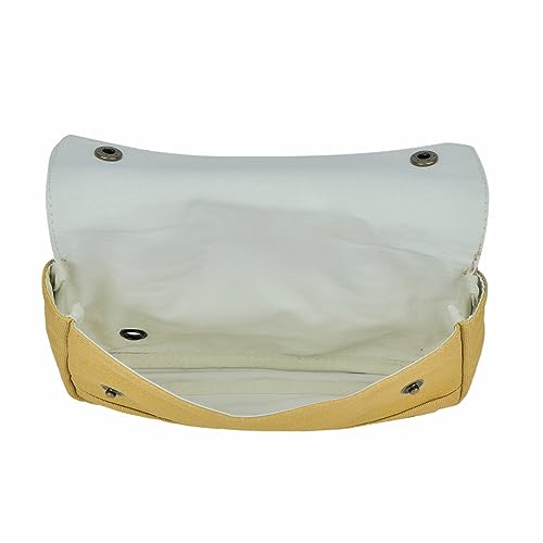 Tourbon TB193CA Vintage Canvas Bike Panniers Bicycle Handlebar Bag  thumb #3