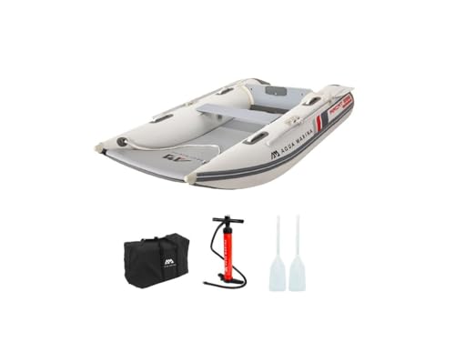 Aqua Marina Aircat, Inflatable Catamaran Boat with DWF Air Deck, 2.85 Meter Length