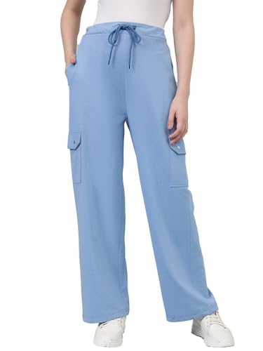 Image of KOTTY Women's Running Track Pants|Stretchy Lightweight Joggers with Side Pockets|Perfect for Exercise,Sports