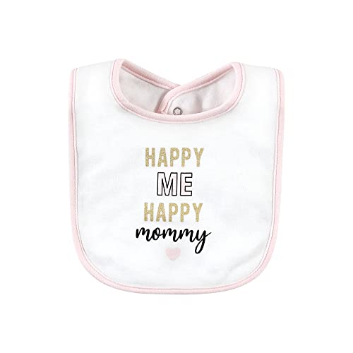 Image of Hudson Baby Unisex Baby Cotton Bibs, Mamas Mini, One Size