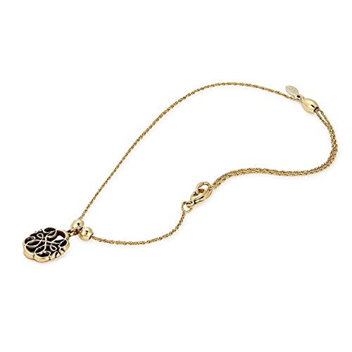 Alex And Ani Path Of Symbols Adjustable Anklet For Women, Path Of Life Charm, Rafaelian Gold Finish, 11.5 In #TOP19