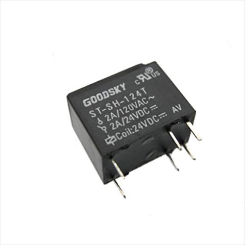 miniatuur PCB relais 24V 2A 2880R SPDT GoodSky ST-SH-124T