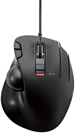 Amazon.com: ELECOM EX-G Wired Trackball Mouse, Ergonomic, Thumb 