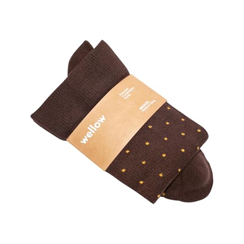 Image of Wellow Knee High Compression Socks for Men & Women - Made with Viscose from Bamboo, Swelling & Pregnancy Support
