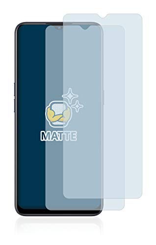 brotect Protection Ecran Anti-Reflet pour Oppo Find X2 Lite (2 Pièces) - Film Mat