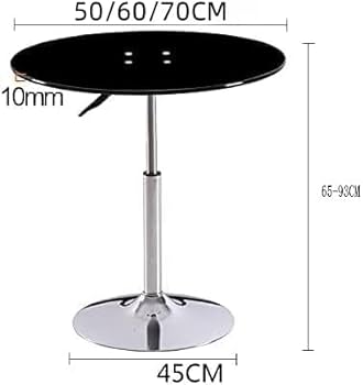スペイシー円形ガラスカウンターテーブル Amazon｜Cool Well ダイニングテーブル 円形 ガラステーブル 丸
