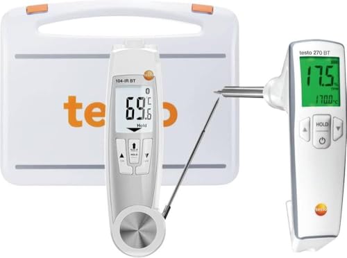 Testo 0563 0102 Testeur d'huile de friture +40 - +200 °C Type de sonde PTC HACCP conforme IP65