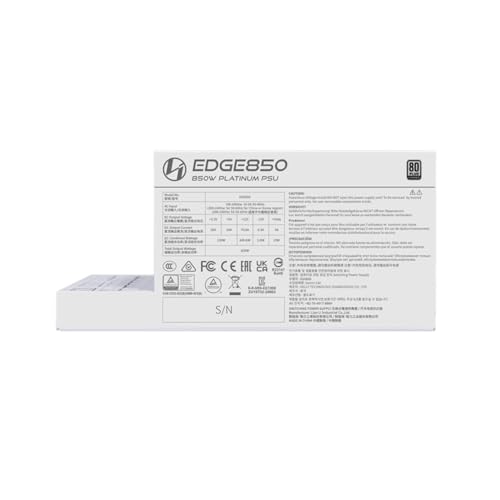 LIANLI EDGE 850 WHITE L-Shape LL-EDGE PLATINUM 850W WT の商品画像 4