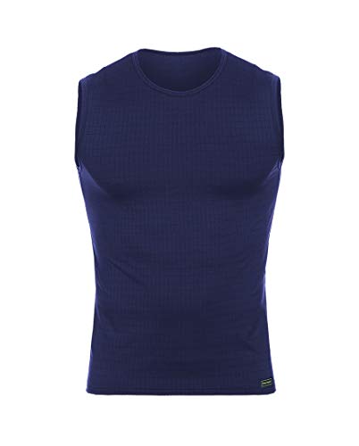 Camiseta de tirantes hombre Bruno Banani Check Line con acabados premium