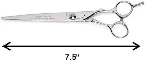 Dog Grooming Pro 5900 Stainless Steel Straight Shears and Case Choose Size (7.5")