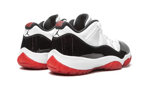 Air Jordan 11 Retro Low in White, University Red, Black by Nike4