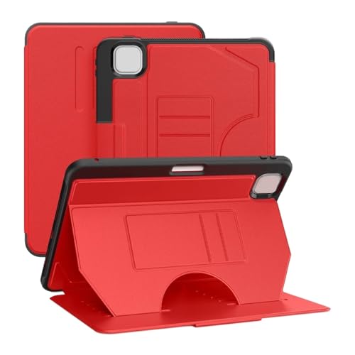 Étui de protection pour tablette Pro 2024 13 pouces rouge chic