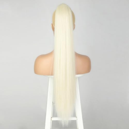 Extension capillaire synthétique bouclée pour volume immédiat queue de poney 65cm - 5