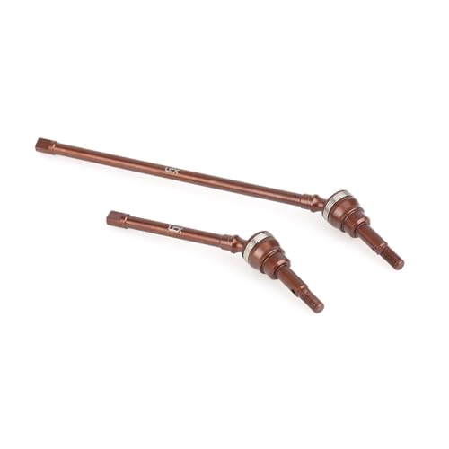 LCX Racing 1/10th RC Crawler Car Hard Steel AR14B Axle Front Axle Internal CVD Drive Shaft for Axial RBX10 RYFT AXI03009 AXI03005, Upgrades Parts Accessories (Front Axle Shaft CVD)