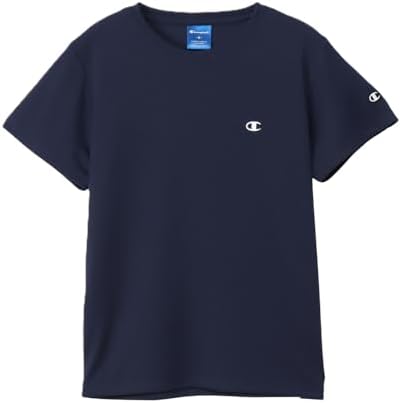 Champion Short-Sleeve Shirt, Antibacterial, Odor-Resistant, Quick-Drying, UV Protection, One-Point Logo, Short Sleeve Dry T-Shirt, CW-CS350Z (Women's)