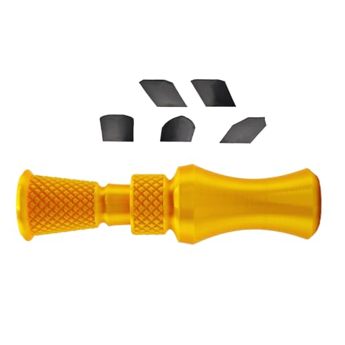 Reclamos de Patos - Reclamo De Caza Exterior Impreso En 3D | Silbato Portátil con 5 Chips De Sonido Reemplazables, Herramienta De Entrenamiento para Actividades Al Aire Libre Niños Y