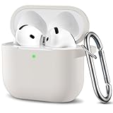 【Conception du Capuchon Anti-Poussière】 Le capuchon anti-poussière maintient le port de charge propre et étanche lorsqu'il n'est pas utilisé. Plus de poussières minuscules pour attaquer vos AirPods 4 case . Facile à ouvrir et à charger. L'étui en silicone souple compatible avec Apple AirPods 4 coque peut être démonté plusieurs fois, il ne se déformera pas et sera facile à nettoyer