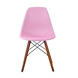 【Amazon.co.jp 限定】オーエスジェイ(OSJ) ダイニングチェア ピンク 約幅41*奥行き54*高さ81cm 一人がけチェア