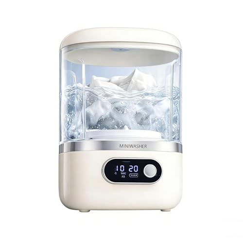 Image of Portable Washing Machine,1L Mini Washer Machine for Towel,Underwear,Socks & Baby Clothes, Small Portable Lavadora for Travel, Home Use and Camping